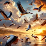 ¿Cómo migran las aves?