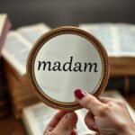 ¿Qué es un palíndromo?