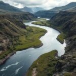 ¿Por qué los ríos no son rectos?