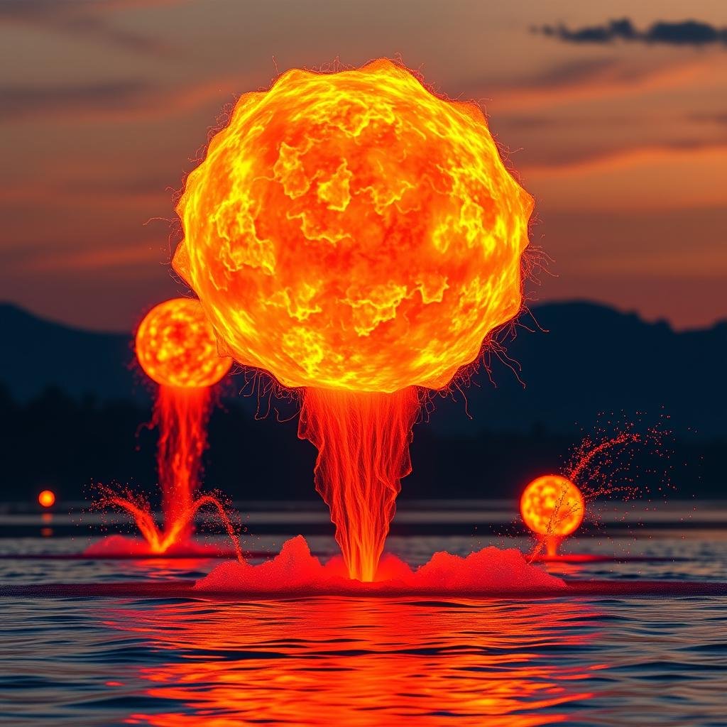 ¿Qué son las bolas de fuego de Naga?