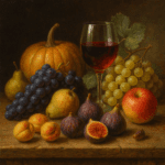 Bodegón pintado a l óleo