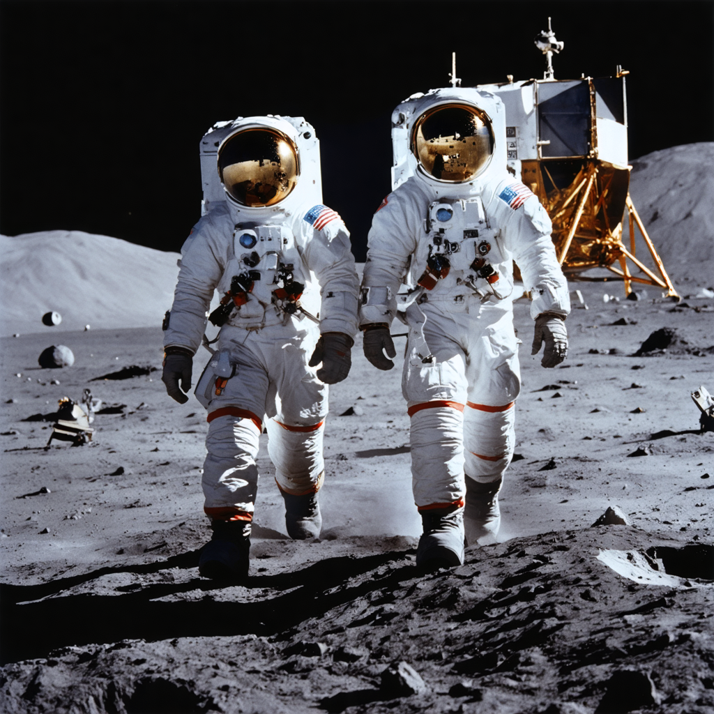 ¿Cuándo llegó el ser humano a la Luna?