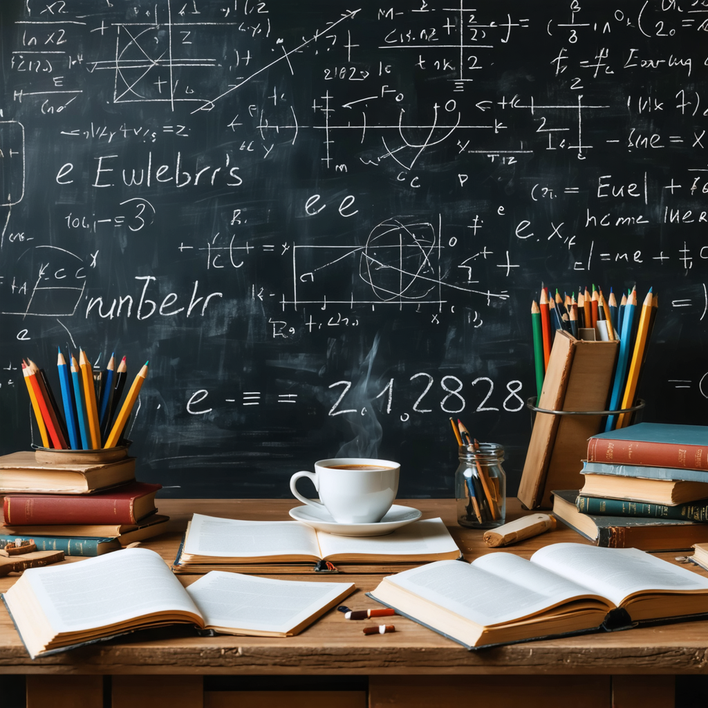 ¿Qué es el número e (número de Euler o “constante de Napier”) y en qué áreas de las matemáticas aparece?