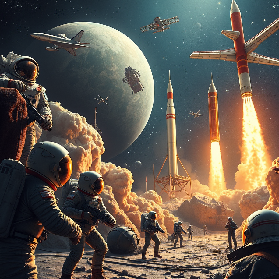 ¿Qué fue y cómo se desarrolló la Carrera Espacial?