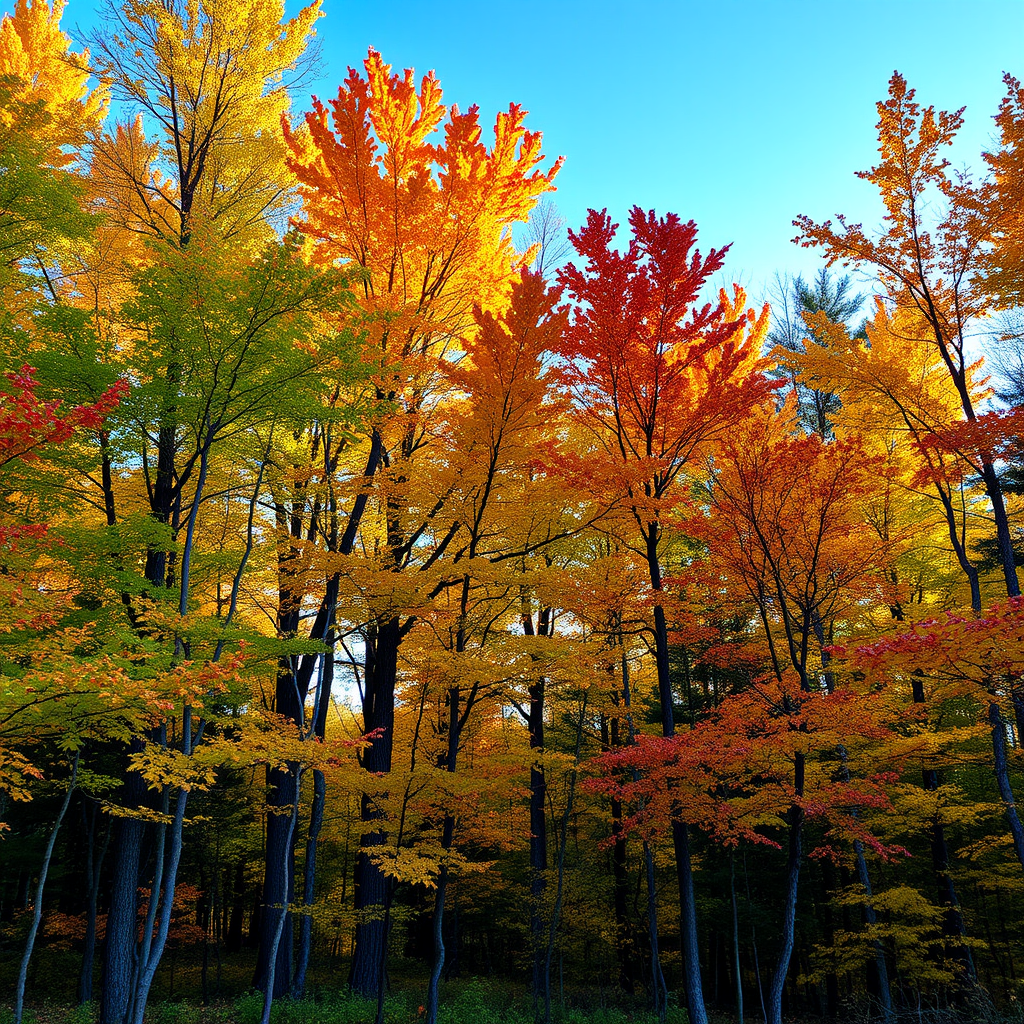 ¿Por qué los árboles cambian de color en otoño?