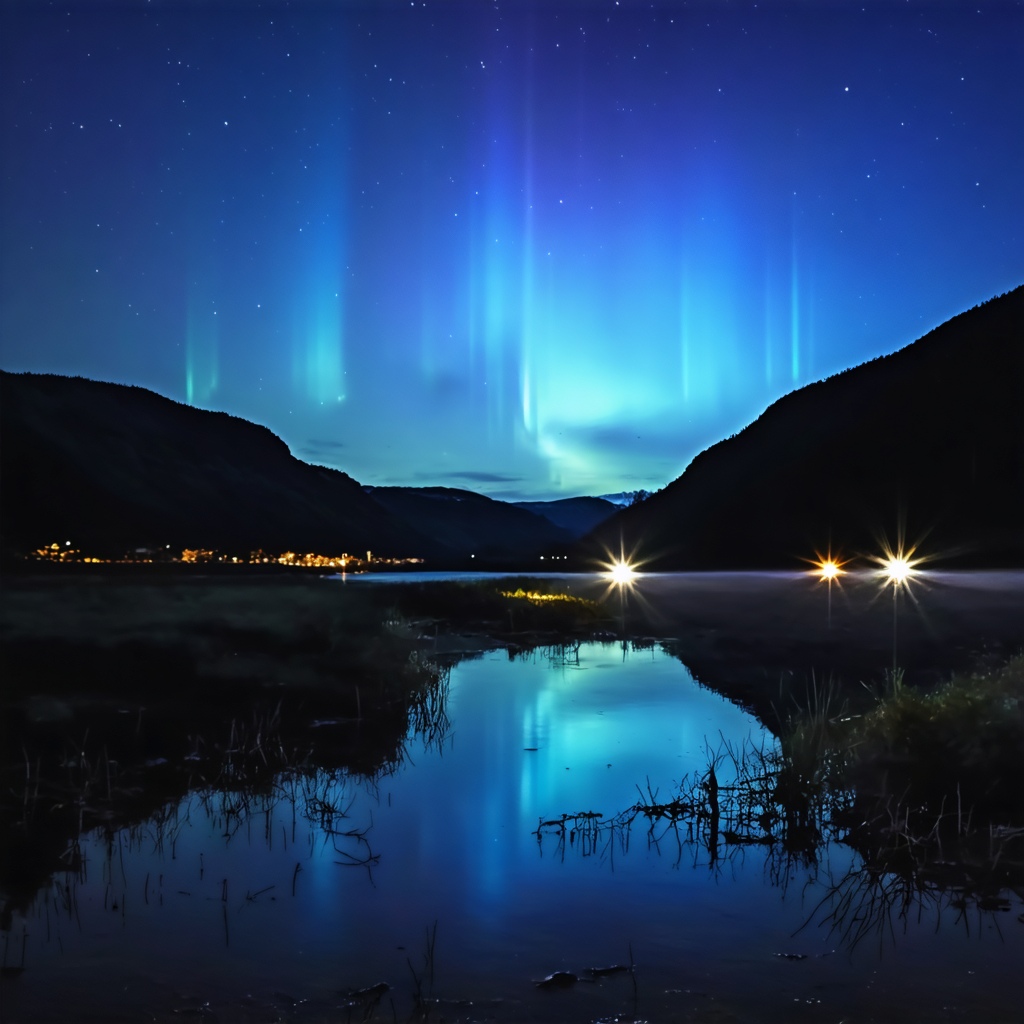 ¿Qué son las luces de Hessdalen?